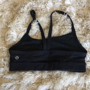 Lululemon sports bra black